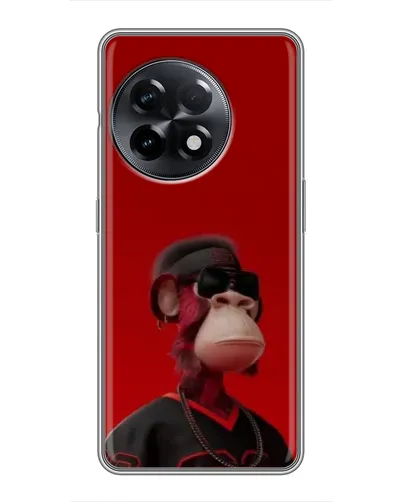 Чохол для OnePlus 11 з картинкою «Bored Ape в червоному» Чохол для OnePlus 11 з картинкою «Bored Ape в червоному»