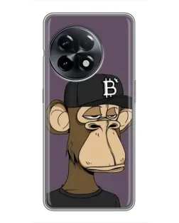 Чохол для OnePlus 11 з картинкою «Bored Ape в кепці»
