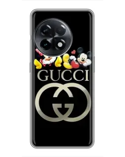 Чехол для OnePlus 11 с картинкой «Gucci — герои Disney»