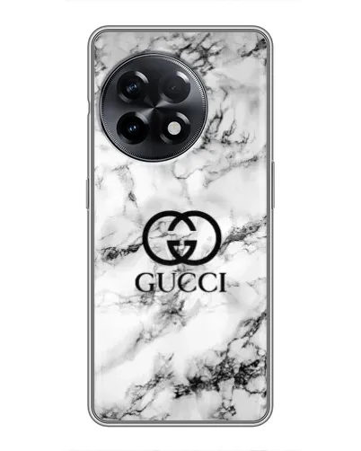 Чехол для OnePlus 11 с картинкой «Gucci — мраморный шик»