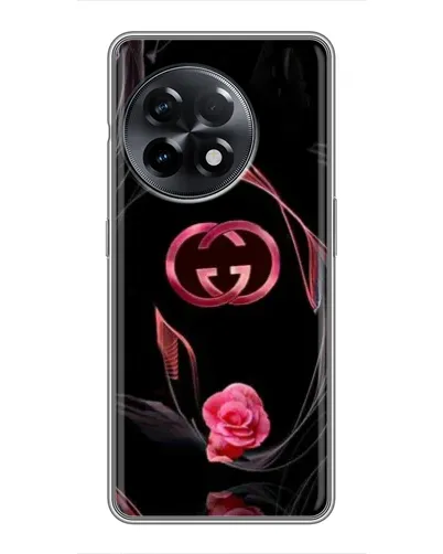 Чехол для OnePlus 11 с картинкой «Gucci — неоновая роза»
