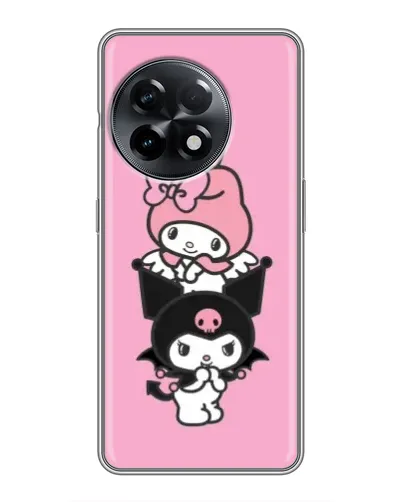 Чохол для OnePlus 11 з картинкою «My Melody та Kuromi»