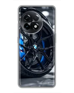 Чехол для OnePlus 11 с картинкой «Колесо BMW вблизи»