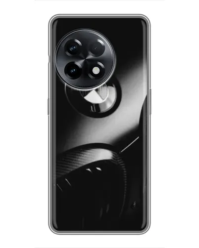 Чехол для OnePlus 11 с картинкой «Эмблема BMW — макро»