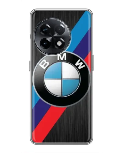 Чехол для OnePlus 11 с картинкой «BMW M-stripes стиль»