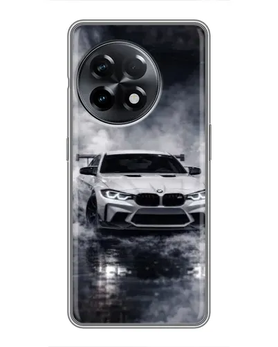 Чехол для OnePlus 11 с картинкой «BMW сквозь туман»