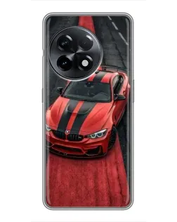 Чехол для OnePlus 11 с картинкой «BMW на красной дорожке»