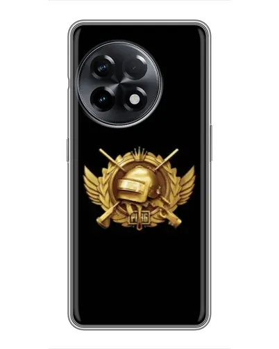 Чехол для OnePlus 11 с картинкой «PUBG — оранжевый градиент» Чехол для OnePlus 11 с картинкой «PUBG — оранжевый градиент»