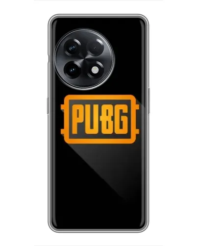 Чехол для OnePlus 11 с картинкой «PUBG — рамка лого» Чехол для OnePlus 11 с картинкой «PUBG — рамка лого»