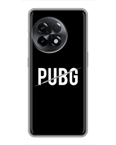 Чехол для OnePlus 11 с картинкой «PUBG — белый логотип» Чехол для OnePlus 11 с картинкой «PUBG — белый логотип»