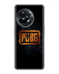 Чехол для OnePlus 11 с картинкой «PUBG — золотой логотип»