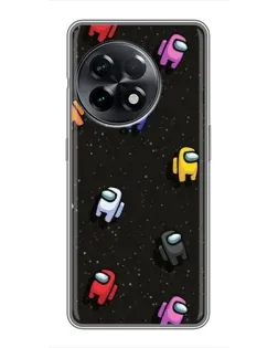 Чехол для OnePlus 11 с картинкой «Космический паттерн Among Us» Чехол для OnePlus 11 с картинкой «Космический паттерн Among Us»