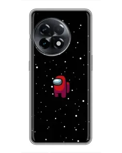 Чехол для OnePlus 11 с картинкой «Красный Among Us»