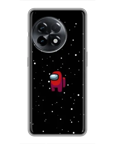 Чехол для OnePlus 11 с картинкой «Красный Among Us»