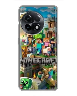 Чехол для OnePlus 11 с картинкой «Замок Minecraft» Чехол для OnePlus 11 с картинкой «Замок Minecraft»