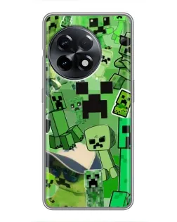 Чехол для OnePlus 11 с картинкой «Криперы Minecraft» Чехол для OnePlus 11 с картинкой «Криперы Minecraft»