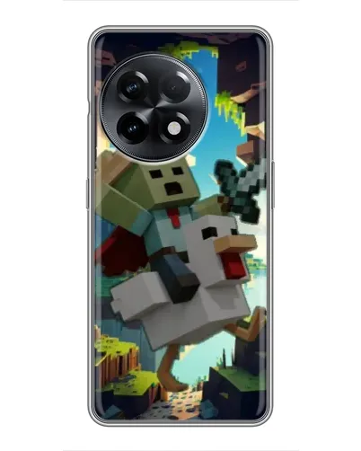 Чехол для OnePlus 11 с картинкой «Стив и гусь»
