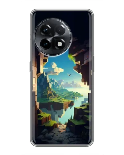 Чехол для OnePlus 11 с картинкой «Вид из пещеры»