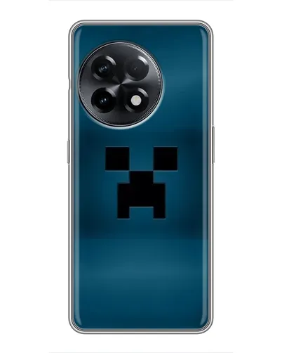 Чехол для OnePlus 11 с картинкой «Крипер текстура»