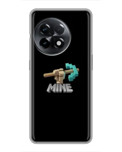 Чехол для OnePlus 11 с картинкой «Алмазная кирка»