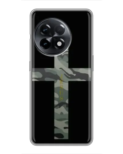 Чехол для OnePlus 11 с картинкой «Милитари Крест»
