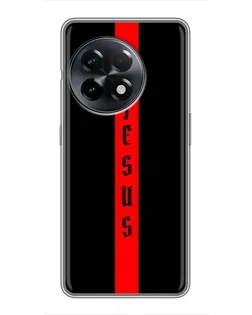 Чехол для OnePlus 11 с картинкой «Красная линия веры»