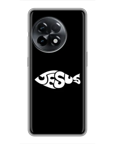Чехол для OnePlus 11 с картинкой «Рыба Jesus» Чехол для OnePlus 11 с картинкой «Рыба Jesus»