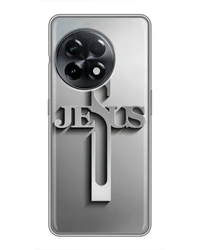 Чехол для OnePlus 11 с картинкой «Металлический крест Jesus» Чехол для OnePlus 11 с картинкой «Металлический крест Jesus»