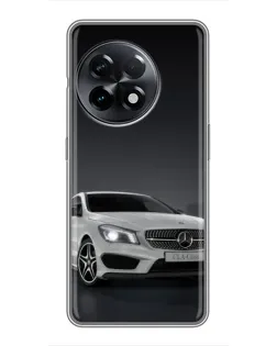 Чехол для OnePlus 11 с картинкой «Mercedes AMG GT Silver»