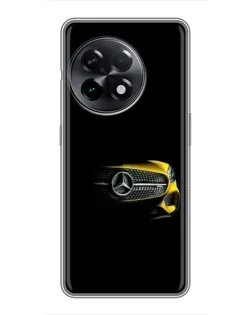 Чехол для OnePlus 11 с картинкой «Mercedes — ретро стиль»