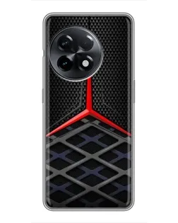 Чехол для OnePlus 11 с картинкой «Mercedes Carbon Grid»