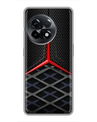 Чехол для OnePlus 11 с картинкой «Mercedes Carbon Grid»
