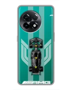 Чехол для OnePlus 11 с картинкой «Mercedes AMG Petronas»