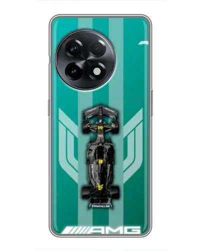 Чехол для OnePlus 11 с картинкой «Mercedes AMG Petronas»