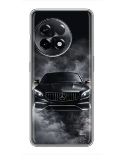 Чехол для OnePlus 11 с картинкой «Mercedes в дыму»