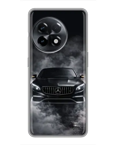 Чехол для OnePlus 11 с картинкой «Mercedes в дыму»