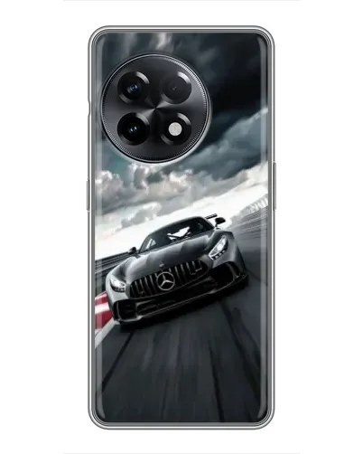 Чехол для OnePlus 11 с картинкой «Гоночный Mercedes AMG»