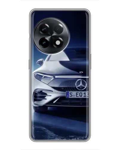 Чехол для OnePlus 11 с картинкой «Mercedes EQ — будущее»