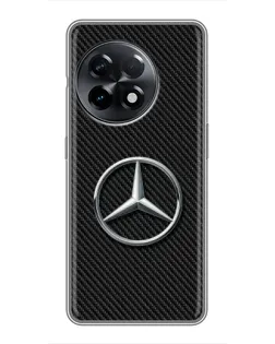 Чохол для OnePlus 11 з картинкою «Карбоновий Mercedes стиль»