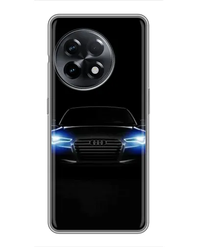 Чехол для OnePlus 11 с картинкой «Audi в неоне»