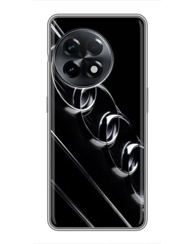 Чехол для OnePlus 11 с картинкой «Audi — абстрактные кольца»