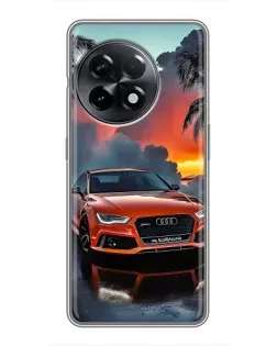 Чехол для OnePlus 11 с картинкой «Audi — закат»