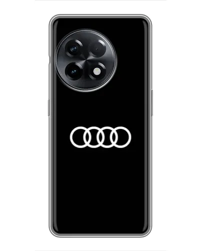 Чехол для OnePlus 11 с картинкой «Audi White Logo»
