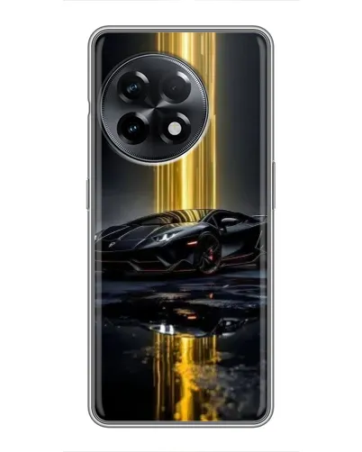 Чехол для OnePlus 11 с картинкой «Ночной Lamborghini драйв»