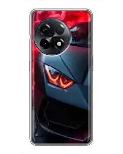 Чехол для OnePlus 11 с картинкой «Lamborghini красное сияние»