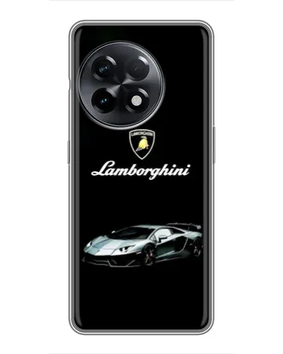 Чехол для OnePlus 11 с картинкой «Логотип Lamborghini классика»