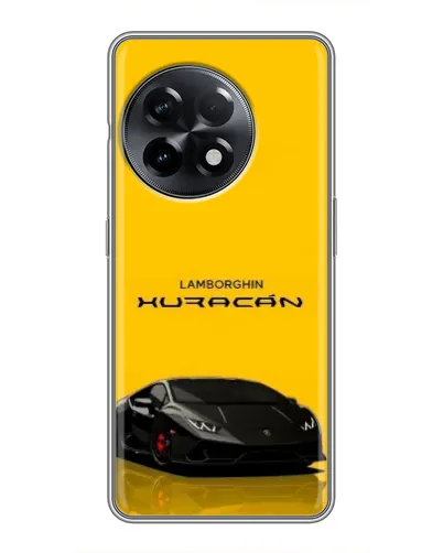 Чехол для OnePlus 11 с картинкой «Lamborghini Huracan черный»