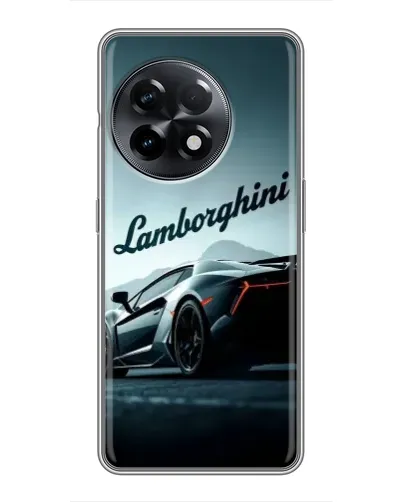 Чехол для OnePlus 11 с картинкой «Классическая надпись Lamborghini»