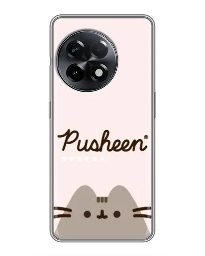 Чехол для OnePlus 11 с картинкой «Pusheen логотип»