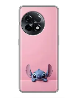 Чехол для OnePlus 11 с картинкой «Stitch выглядывает»